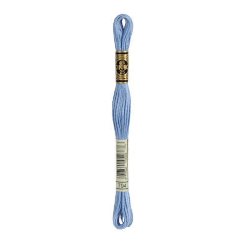 DMC 794 Light Cornflower Blue Stranded Cotton Embroidery Floss