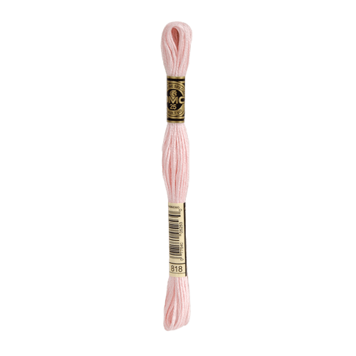 DMC 818 Baby Pink Stranded Cotton Embroidery Floss