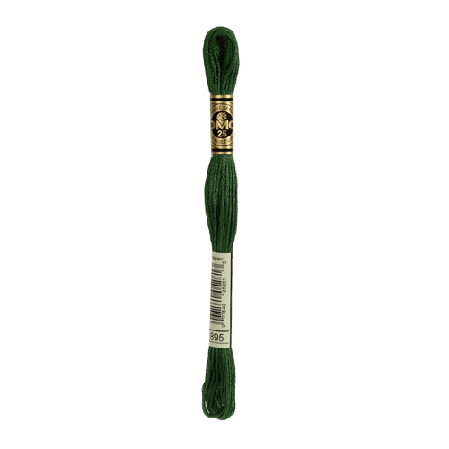 DMC 895 Very Dark Hunter Green Stranded Cotton Embroidery Floss