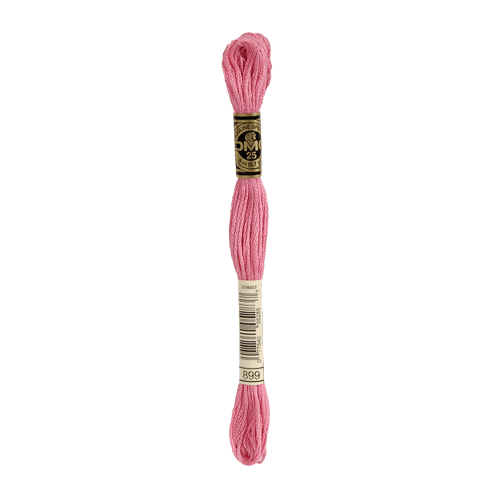 DMC 899 Medium Rose Stranded Cotton Embroidery Floss