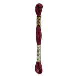 DMC 902 Very Dark Garnet Stranded Cotton Embroidery Floss
