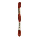 DMC 918 Dark Red Copper Stranded Cotton Embroidery Floss