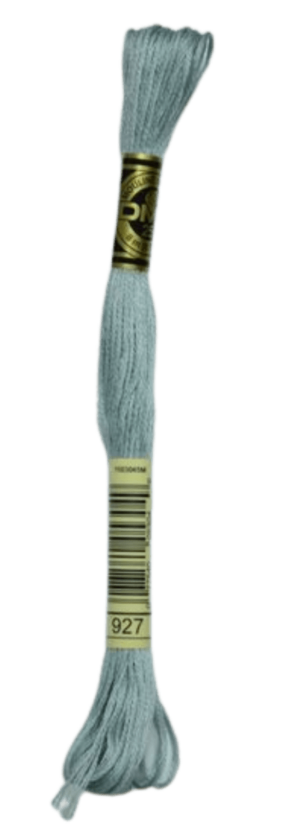 DMC 927 Light Gray Green Stranded Cotton Embroidery Floss