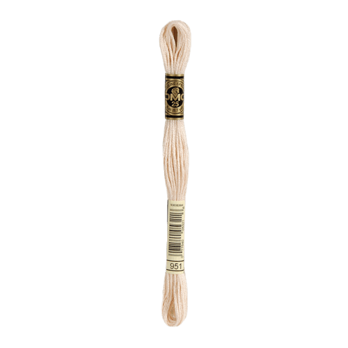 DMC 951 Light Tawny Stranded Cotton Embroidery Floss