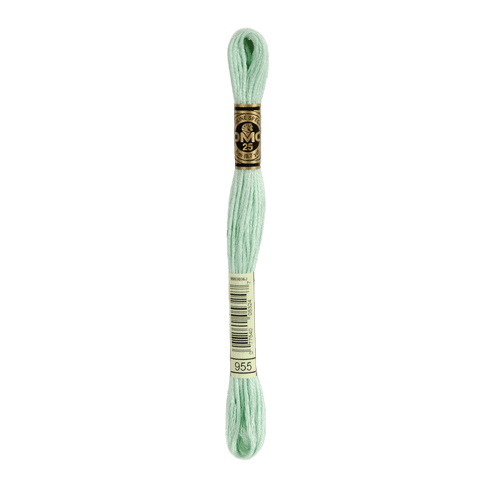 DMC 955 Light Nile Green Stranded Cotton Embroidery Floss