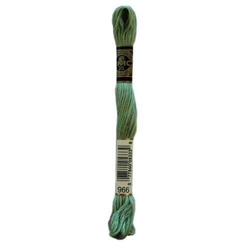 DMC 966 Medium Baby Green Stranded Cotton Embroidery Floss