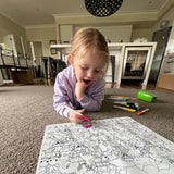 Seek 'n' Spot Colouring Mat Cars and Trucks