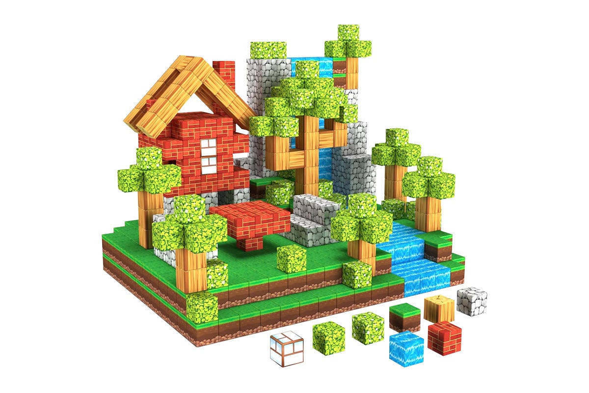 100 Piece Kids Magnetic Block Set