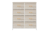 Ovela 8 Drawer Storage Chest (Wood Grain White Oak)