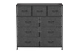 Ovela 9 Drawer Storage Chest (Charcoal)