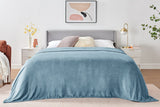 Ovela Flannel Blanket (Blue)