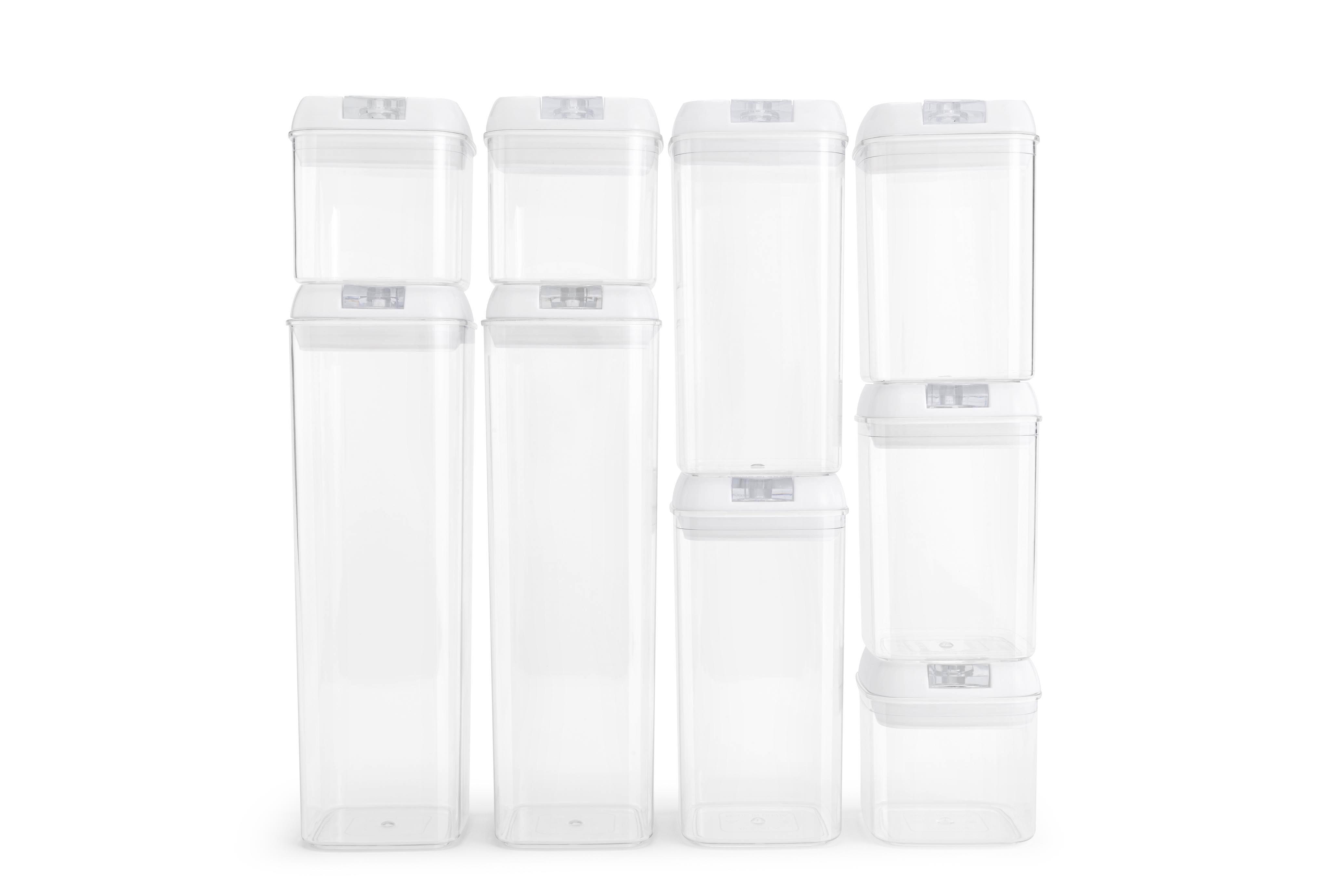 Ovela Flip Top Pantry Storage Container Set (9 Piece)