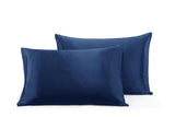 Set of 2 Ovela Mulberry Silk Pillowcases (Navy)