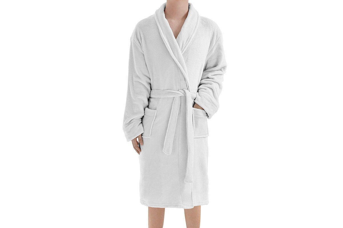 Ovela Ultra Soft Bathrobe (Nimbus Cloud)