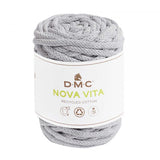 DMC Nova Vita 4mm Recycled Cotton Light Grey (250g Ball)