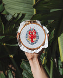 Lobster embroidery design