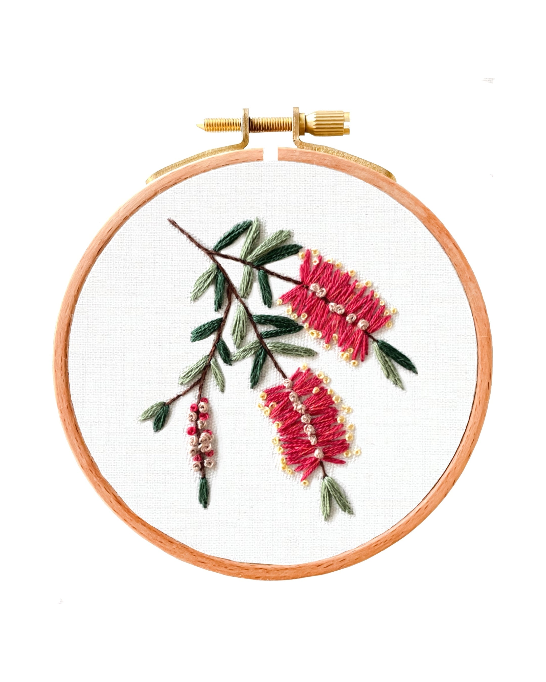 Bottlebrush Embroidery Kit