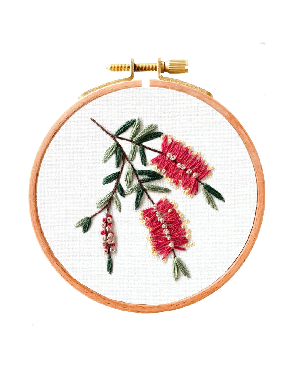 Bottlebrush Embroidery Kit