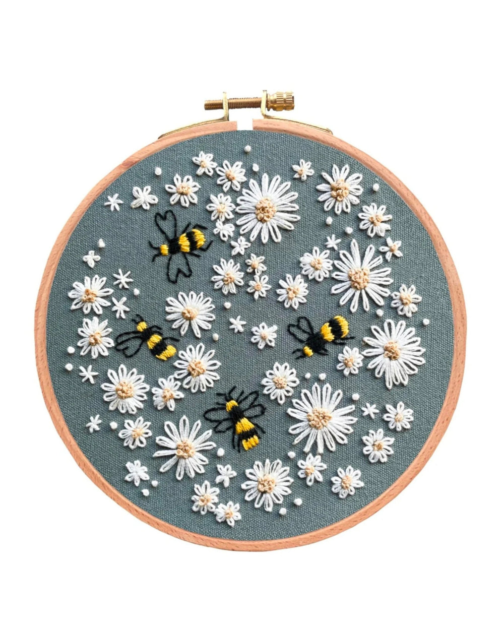 Busy Bees Beginner Embroidery Kit