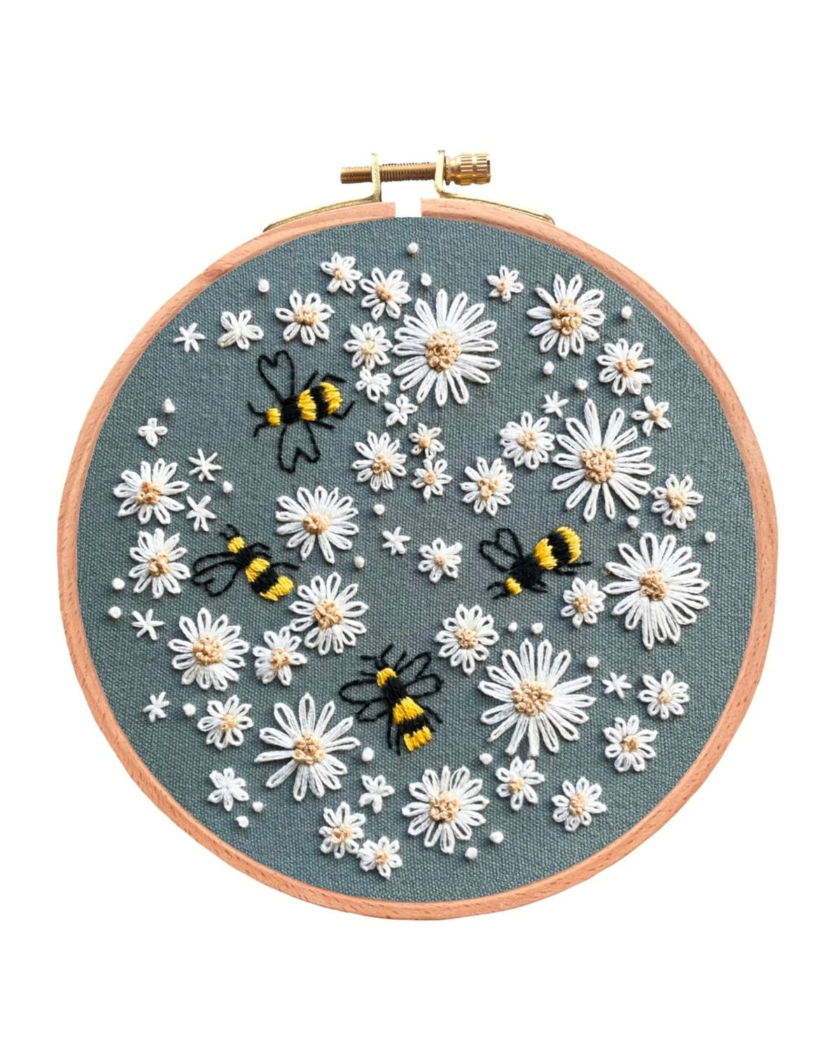 Busy Bees Beginner Embroidery Kit