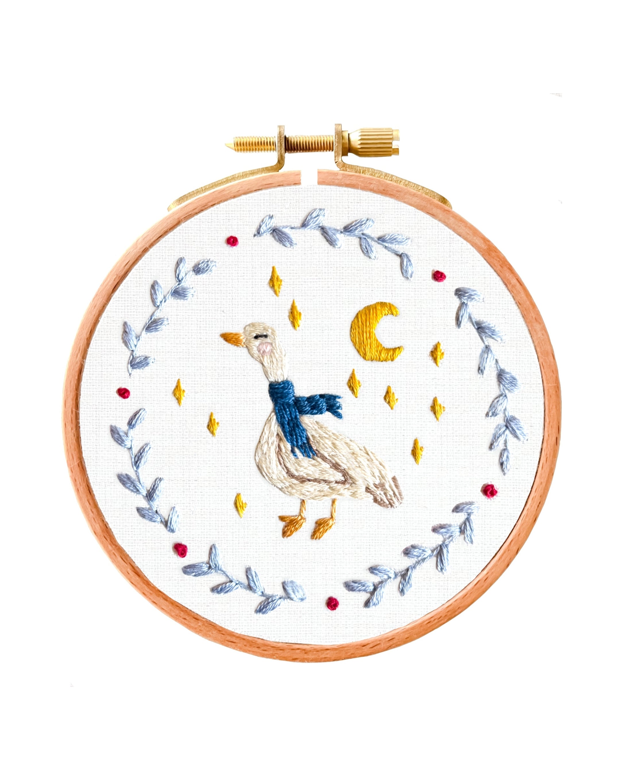 Cozy Goose Embroidery Kit