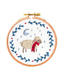 Cozy Sheep Embroidery Kit