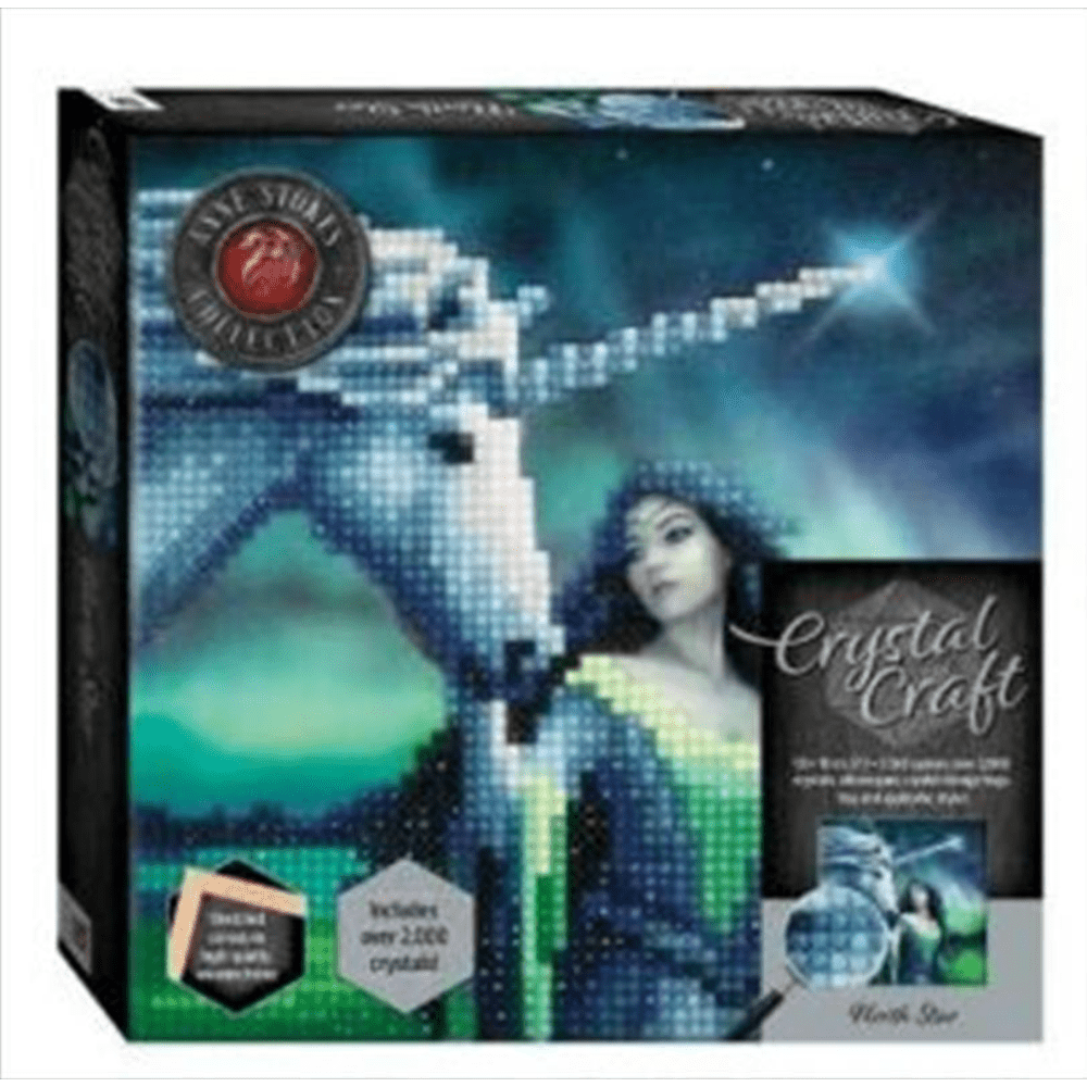 Crystal Craft CanvasAnne Stokes North Star - Crafty Hobbies Australia