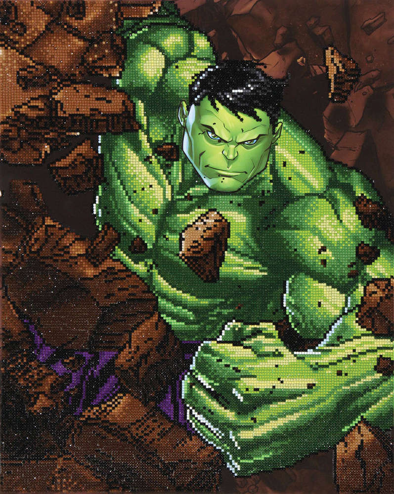 DIAMOND DOTZ - MARVEL - HULK SMASH - Crafty Hobbies Australia