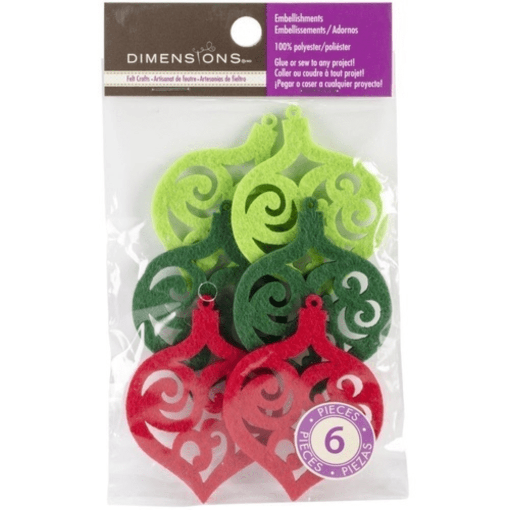 Dimensions Felt Applique Embellishments - Crafty Hobbies Australia