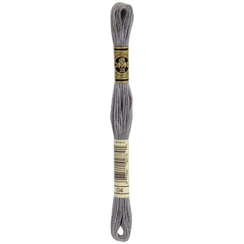 DMC 04 Dark Tin Stranded Cotton Embroidery Floss