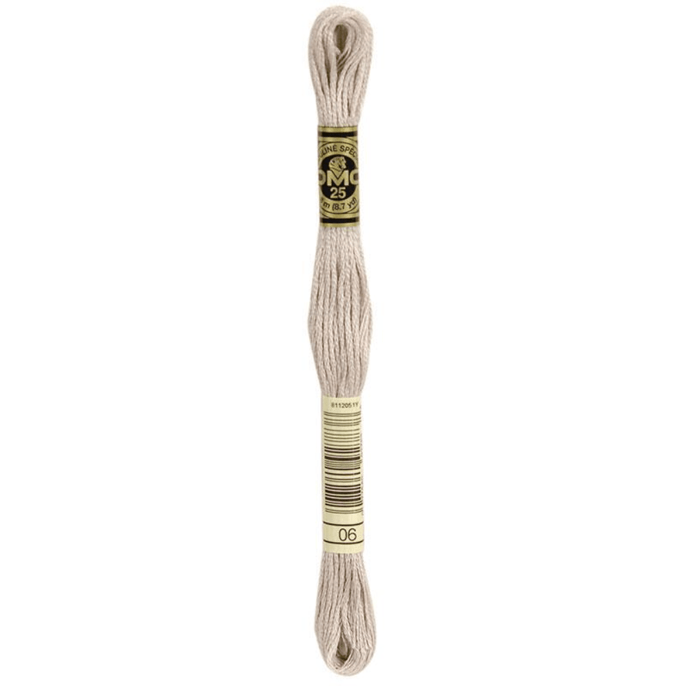 DMC 06 Driftwood Medium Light Stranded Cotton Embroidery Floss
