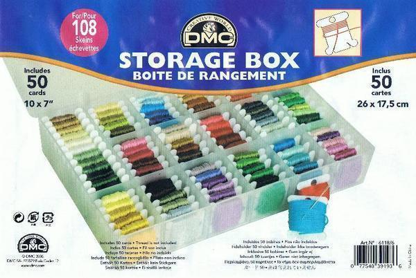 DMC Thread Storage Box - Crafty Hobbies Australia