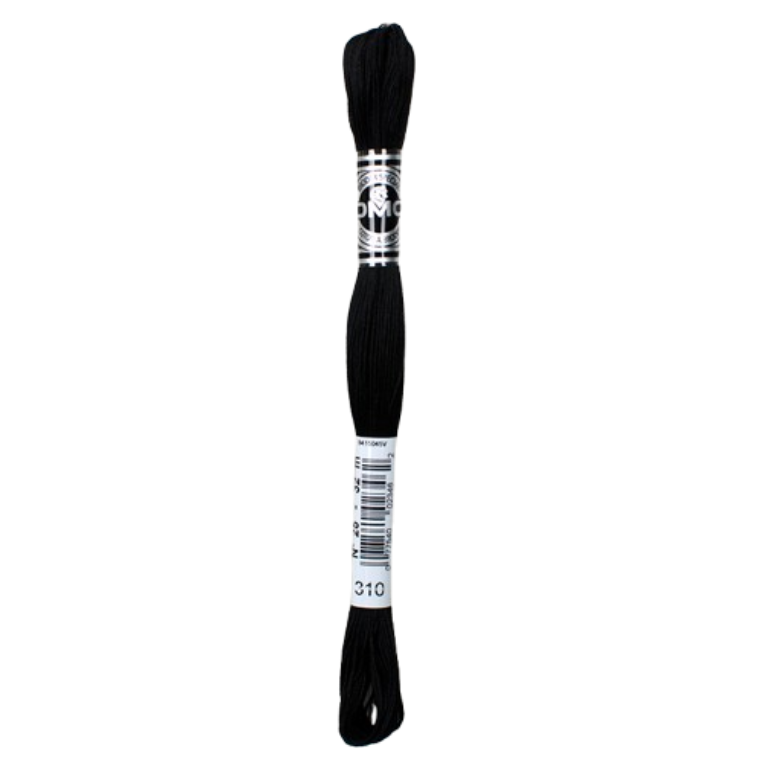 DMC Fine Broder Cotton No.20 310 Black (Skein)