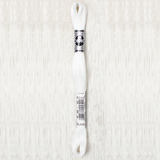 DMC Fine Broder Cotton No.20 BLANC White (Skein)