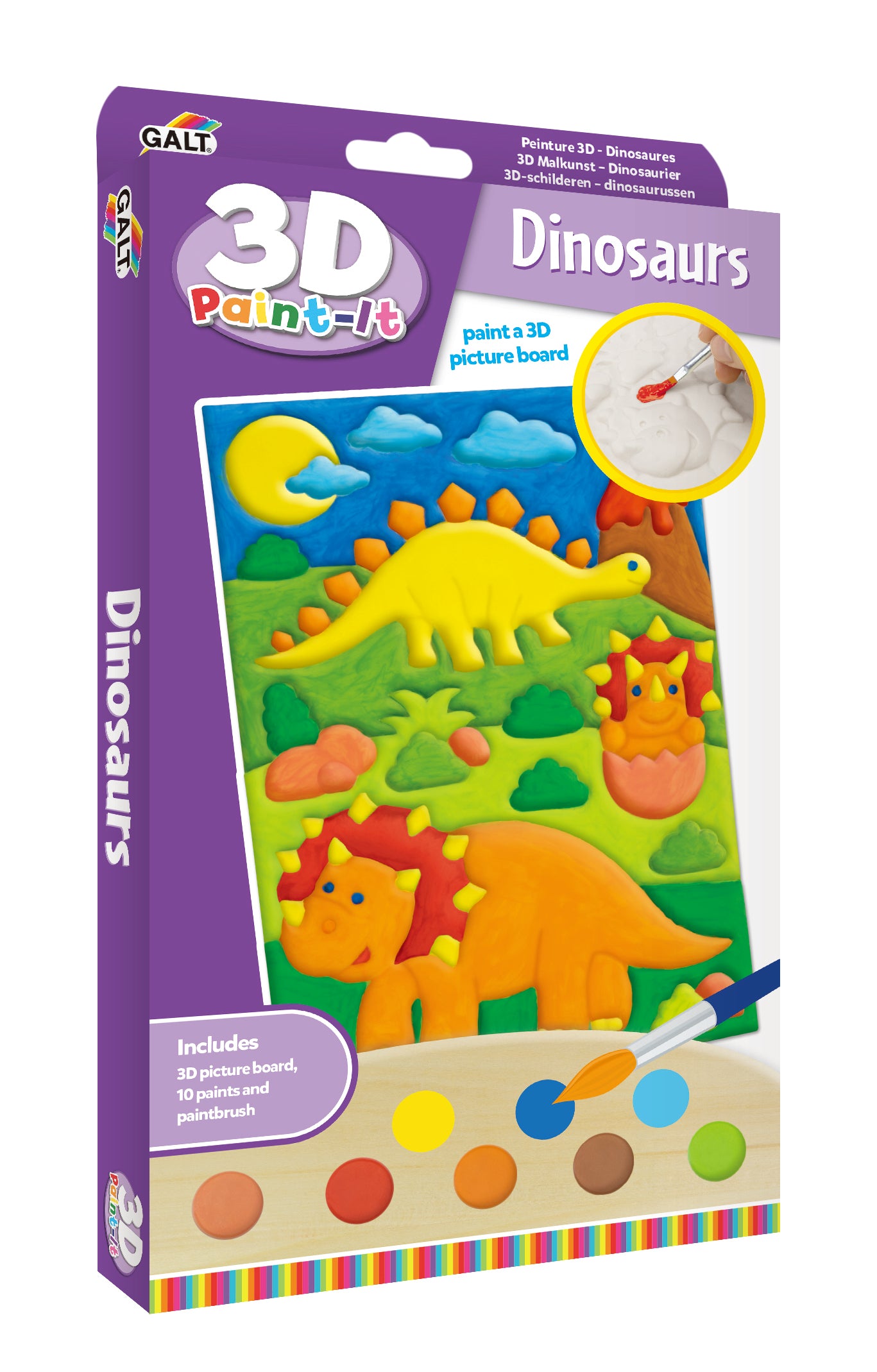 Galt - 3D paint it - Dinosaurs