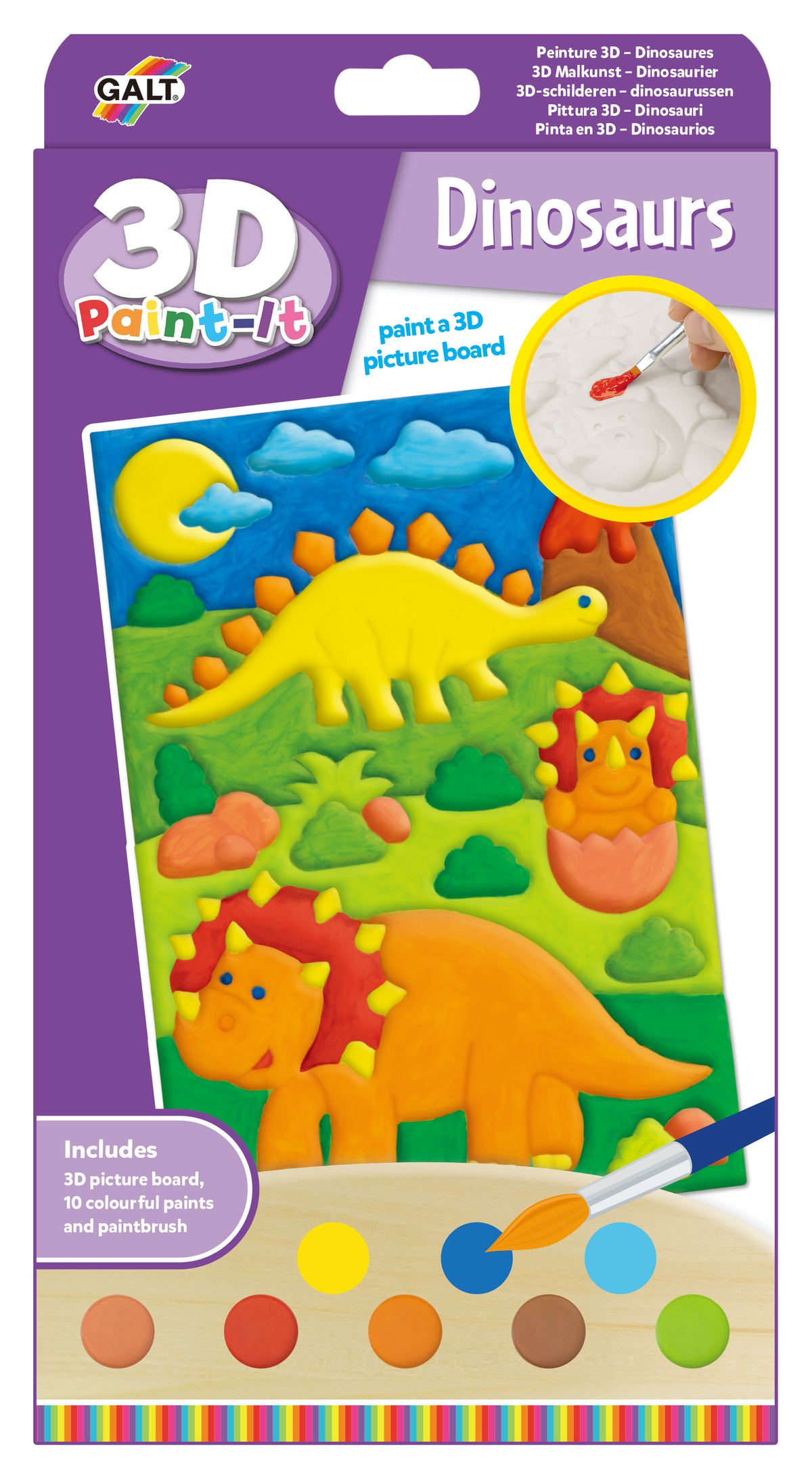 Galt - 3D paint it - Dinosaurs