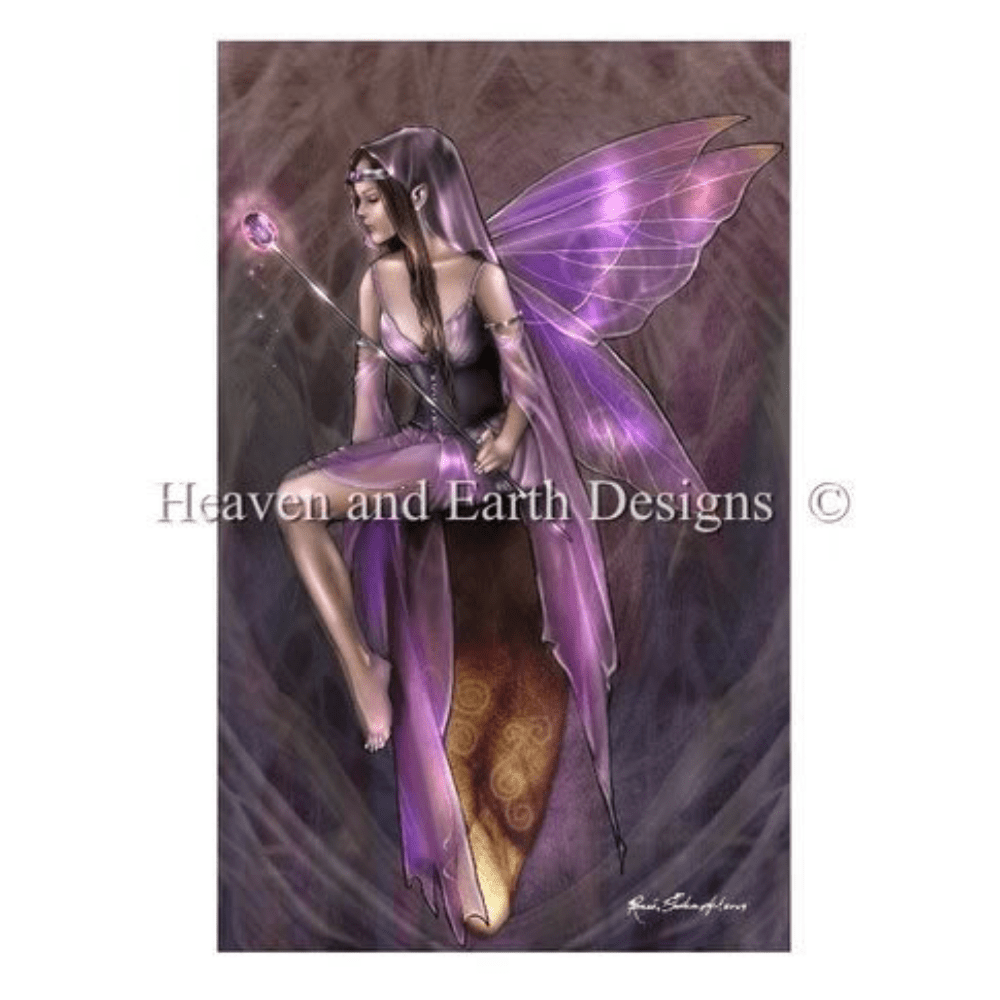 HAED Amethyst Fairy Pattern - Crafty Hobbies Australia
