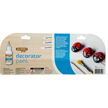 Hobby Line Decorator Paint 35mL (12 Pack) - Crafty Hobbies Australia