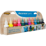 Hobby Line Decorator Paint 35mL (12 Pack) - Crafty Hobbies Australia