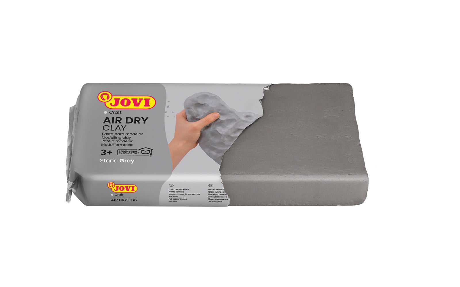 Jovi - Air Dry Clay Bar 500g (Grey)