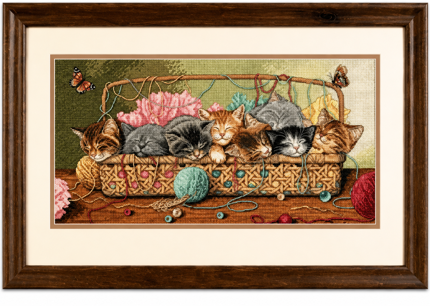 Kitty Litter, Counted Cross Stitch Kit