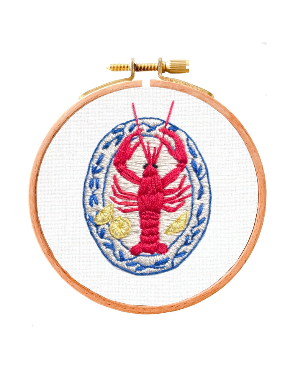 Lobster Embroidery Kit