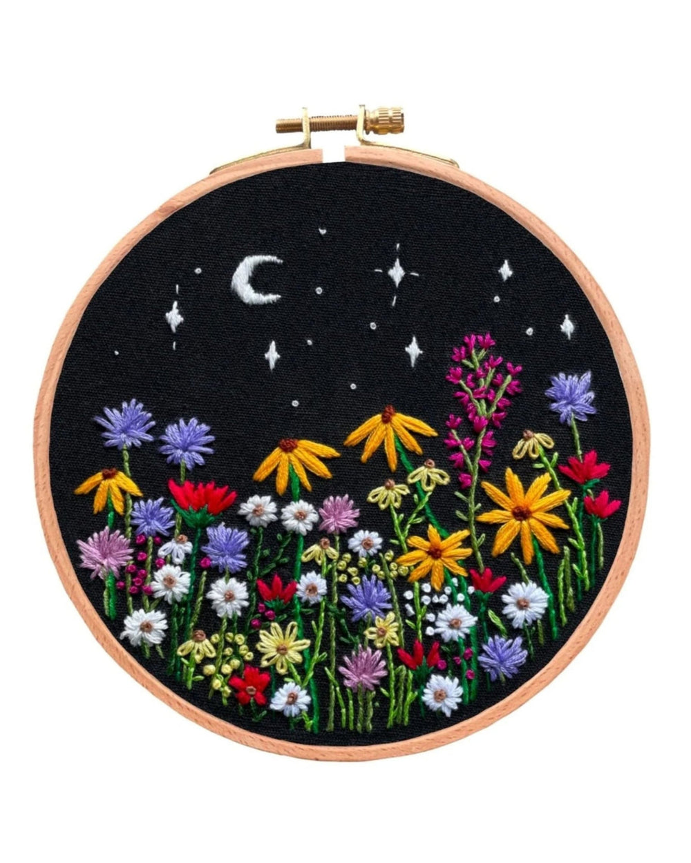 Luna Wildflowers Embroidery Kit