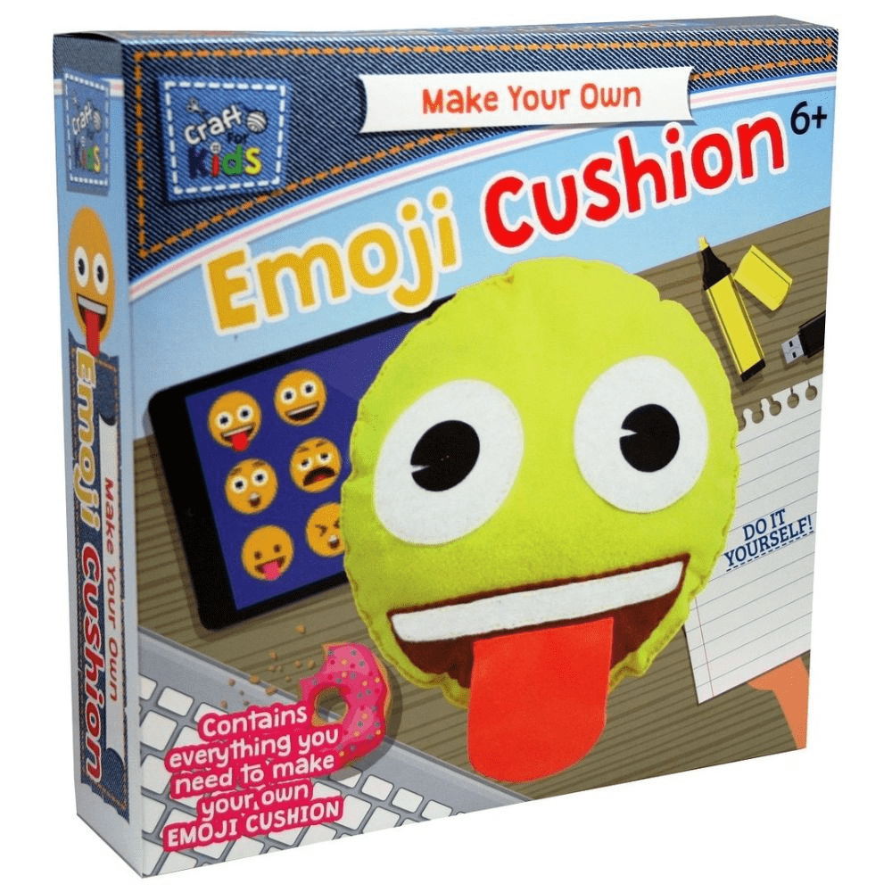 Make Your Own Emoji Cushion - Crafty Hobbies Australia