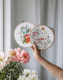 Meadow Wildflowers embroidery design