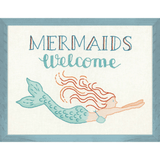 Mermaids Welcome, Embroidery Kit - Crafty Hobbies Australia