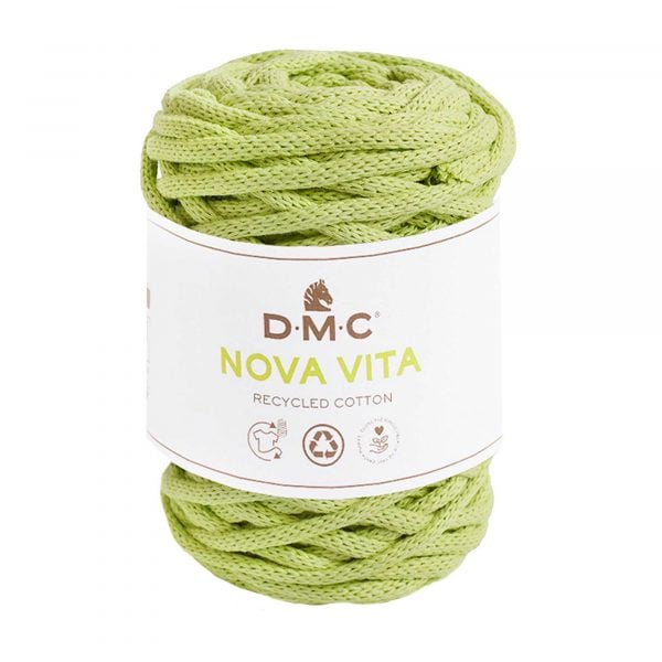 DMC Nova Vita 4mm Recycled Cotton Pistachio (250g Ball)