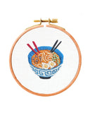 Ramen for Two Embroidery Kit