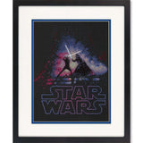 Star Wars Luke and Darth Vader, Cross Stitch Kit  - Crafty Hobbies Australia