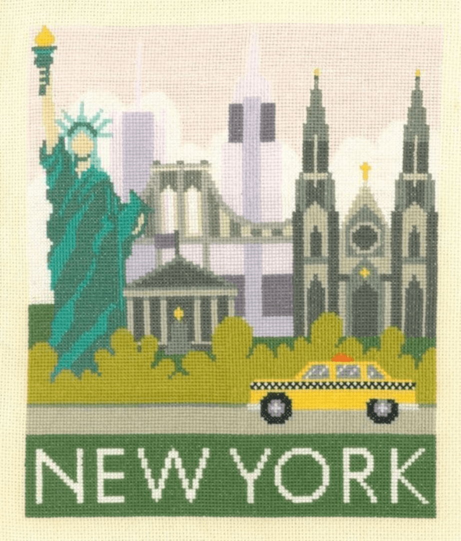 Stitch City Scapes Cross Stitch Kit - New York - Crafty Hobbies Australia